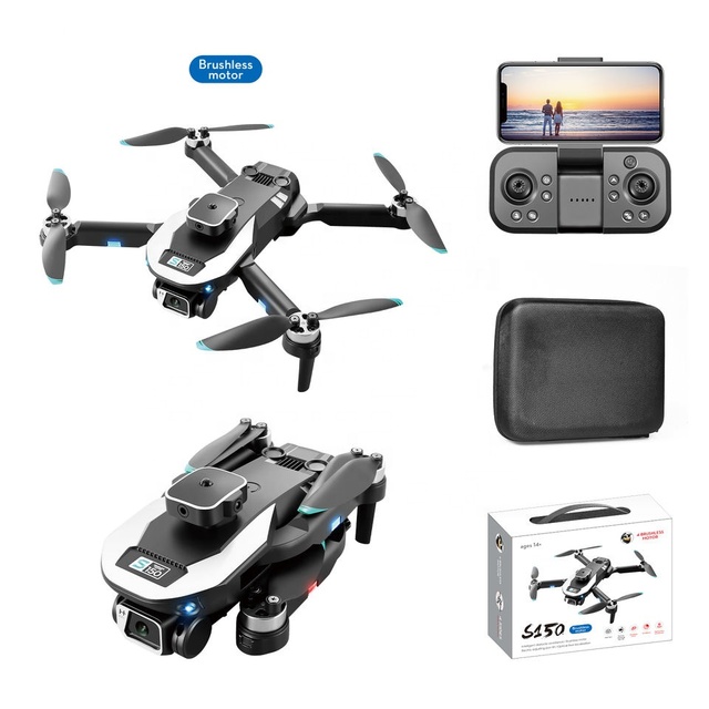 Professional S150 Mini Drone HD Dual Camera 4-sided Obstacle Avoidance Optical Flow Hovering Remote Control Dron With Camera