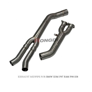 Sport Car Stainless Steel Exhaust Midpipe for BMW X3M F97 X4M F98 S58 3.0T - Product Image 2