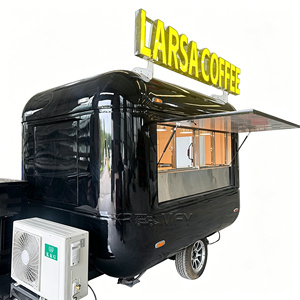 Road Ready Trailer Premium Mobile Kitchen Sandwich Snack Street Food Cart - Product Image 1