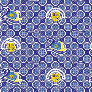 Custom Polyester Fabric Lightweight African Design Material single side printed <b>for</b> Promotion Event Branding and Custom Apparel - Product Image 1