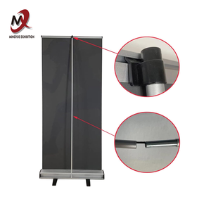 Xách tay New nhôm cuộn biểu ngữ đứng dễ dàng lắp ráp chụp ảnh in ấn cuộn lên hiển thị cho quảng cáo xách tay Backdrop - Product Image 4