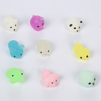 Usine de haute qualité en gros Squishy Mochi jouets tpr peluche élastique 2 pouces squeeze jouets décompression pour adultes