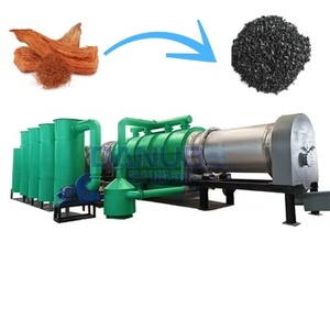 เครื่องทำถ่านไม้แบบประหยัดพลังงาน ไร้ควัน ระบบอัตโนมัติ แบบต่อเนื่อง - Product Image 1
