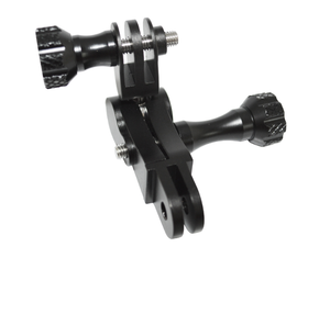 Xueren-Adaptador de cabeza de bola de aluminio CNC de 3 vías para cámara de acción Gopro Hero 4 3 + 3 5 6 Xiaomi Yi <span class=keywords><strong>SJCAM</strong></span> <span class=keywords><strong>SJ4000</strong></span> SJ7000 - Product Image 5
