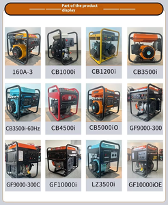 เครื่องเชื่อมไฟฟ้า Kana 1KW รุ่น Petrol 160A เครื่องยนต์ 4 จังหวะ 380V/400V ถังน้ำมัน 4 ลิตร น้ำหนักเบา รุ่น CB3500i - Product Image 6