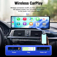 Écran central de voiture de 14,9 pouces avec système Linux, compatible CarPlay, musique Bluetooth pour BMW Série 3 GT Série 4 F30/F32/F35 2013-2019