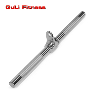 Barra Recta Giratoria Guli Fitness de 20 Pulgadas, Barra de Acero Resistente para Ejercicios de Bíceps, Tríceps, Curl, Press, Push, Pull, Lat, Multi-Gym - Product Image 4