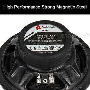 ลำโพงโคแอกเชียลในรถยนต์ Andeman 2 ชิ้น ขนาด 6.5 นิ้ว 12V 150W ลำโพงสเตอริโอสำหรับรถยนต์ ฟูลเรนจ์  ไม่ต้องดัดแปลง - Product Image 2