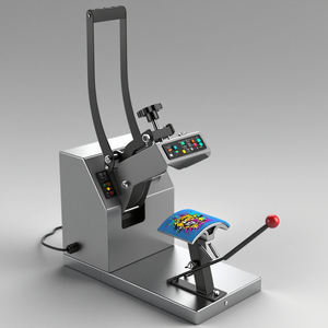 Garment Digital 25*30 Manual Flat Hot Stamping Heat Transfer Machine Heat Press Equipment High Quality and Durable Use - Product Image 1