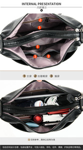 Sacs à main vintage en cuir pour femmes, les plus vendus, sacs à bandoulière souples en cuir PU, sacs fourre-tout portables pour mères, vente en gros - Product Image 6