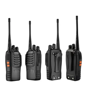 Long Range Baofeng BF 888S Walkie Talkie Outdoor Hiking UHF Handheld Transceiver One Pair Rechargeable For Adults