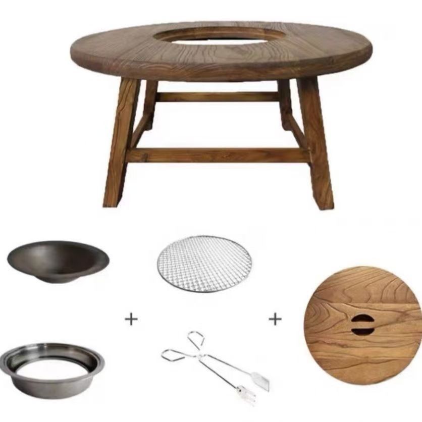 Pot à charbon de fer de taille standard [Livraison gratuite]