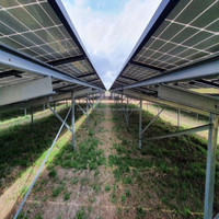 Verstellbare PV-Solarhalterung für Boden-Solaranlagen-Montagesysteme in Polen
