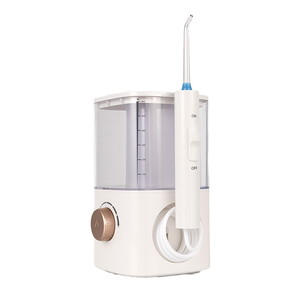 Hydropulseur buccal pour comptoir de cuisine, hydropulseur familial puissant avec buse rotative à 360°, blanc - Product Image 1