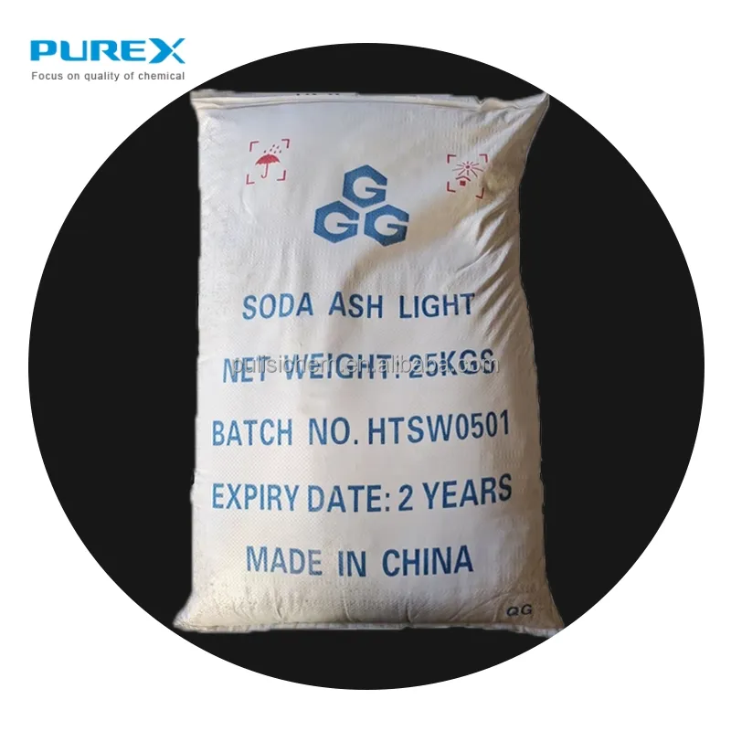 High Purity Soda Ash Prices 99.2% Min Soda Ash Light for Detergent Sodium Carbonate