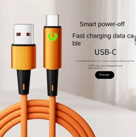 Câble USB A vers Type-C tressé, cordon de charge rapide, câble de données USB C, chargeur pour téléphone, tablette, batterie externe, ordinateur portable