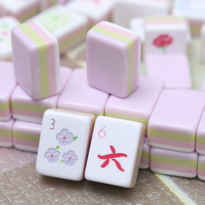 Juego de Mahjong Americano Personalizado para 4 Jugadores, Fichas de Acrílico Morado, Estilo Moderno y Lujoso para Casino - Product Image 4