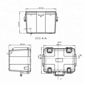 DPC085 OEM可用注塑成型实用高级防护坚固塑料防水外壳 - Product Image 4