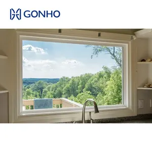 GONHO High Performance Thermal Break China Supplier Aluminum Narrow Frame Sale Customized Design Fixed Panel Sliding Windows