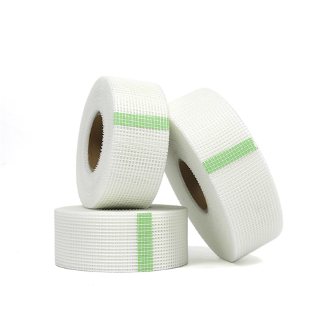 High Temperature Double Sided Acrylic Fiberglass Mesh Water Activated Waterproof Drywall Joint Masking Tape