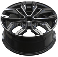 Flrocky 16 Zoll Leichtmetall felgen für Auto Hochwertige Felgen Neues modifiziertes Design Leichtmetall felge mit Silber Für Renault
