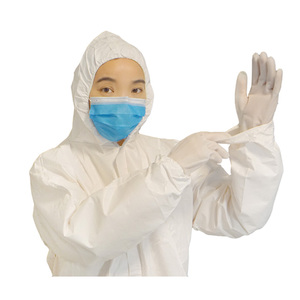 Combinaison de protection jetable antistatique et anti-poussière en PP non tissé de haute qualité 35 g/m² <span class=keywords><strong>pour</strong></span> <span class=keywords><strong>peintre</strong></span>, construction et salle blanche - Product Image 4