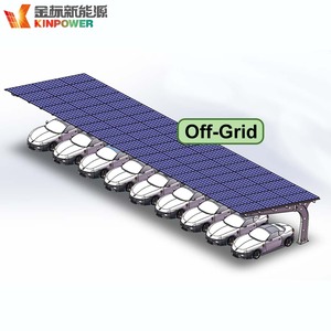 Sistema de Carport Solar Fuera de la Red de 35.4KW para Uso Residencial - Product Image 1