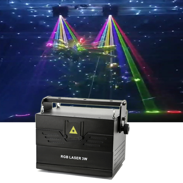 Party Laser Light 1W 3W 4W 5W 6W 8W 10W Rgb Animation Laser Light
