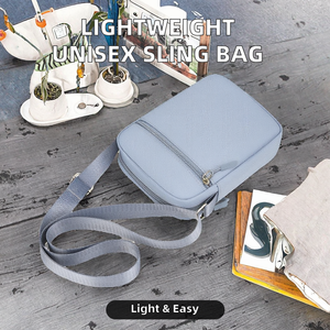 Sac bandoulière Oxford unisexe simple, léger et personnalisable, idéal pour les activités de plein air, les occasions décontractées et les affaires, avec doublure en nylon pour femmes. - Product Image 2