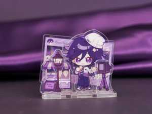Soporte Acrílico OEM/ODM <span class=keywords><strong>Danganronpa</strong></span> Chibi Kokichi Oma, Soporte Acrílico Intercambiable de Múltiples Piezas, Regalo para Fans del <span class=keywords><strong>Anime</strong></span> - Product Image 1