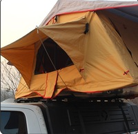 Camping Faltbares Weiches Dachzelt mit Automatischer Öffnung für 4x4-Fahrzeuge Vier-Jahreszeiten-Nutzung Oxford-Gewebe