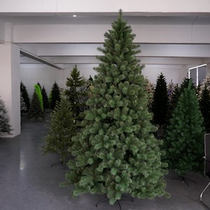 Árbol de Navidad de PVC en Forma de Pino Preiluminado, Venta Directa de Fábrica, para Decoración del Hogar - Product Image 1