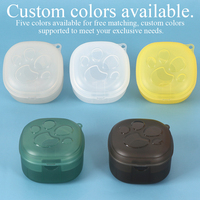 Étui à sucette en plastique transparent SUNSHING, sans BPA, boîte à sucette pour bébé, boîte de rangement pour tétine, support de sucette en silicone pour nouveau-né