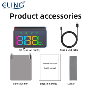 ELING HUD GPS Velocímetro Head up Pantalla de velocidad digital MPH KM/H Brújula para todos los vehículos <span class=keywords><strong>Coche</strong></span> a prueba de agua - Product Image 6
