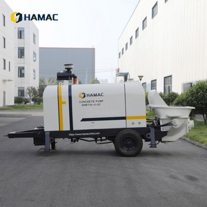 เครื่องปั๊มคอนกรีต HAMAC สำหรับงานก่อสร้าง  ปั๊มคอนกรีตแบบเคลื่อนที่ด้วยรถดีเซลสำหรับขาย - Product Image 6