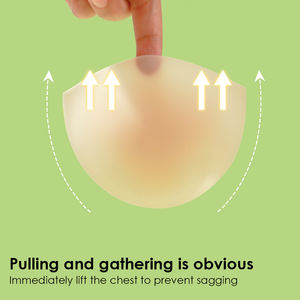 Nuevo 2026 Cubrepezones Adhesivos de Silicona Mate en Forma de Media Luna para Mujer - Product Image 2