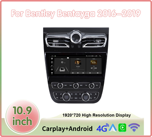 Krando 10,1 ''<span class=keywords><strong>Android</strong></span> estilo <span class=keywords><strong>Original</strong></span> pantalla táctil completa inalámbrico Carplay coche reproductor Multimedia para Bentley Bentayga 2016 - 2019 - Product Image 4