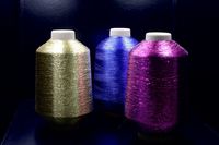 TUTON Fils à coudre à broder de haute qualité 75D/108D/120D/150D/300D Fils à coudre à broder 100% polyester