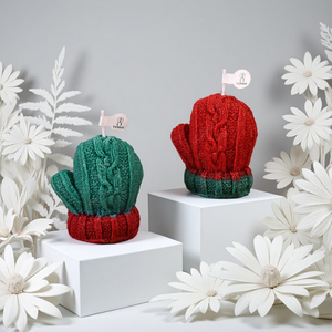 เทียนหอม3D ไม่ซ้ำใครเทียนแรงบันดาลใจจากศิลปะของขวัญคริสต์มาส - Product Image 4