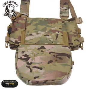 Sinairsoft Cheap Wholesale Price Tactical Chest Rig Bag Tactical Chest Rig Vest 500D Adjustable Multi-camo Chest Rig - Product Image 3