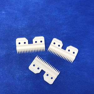 Grabado eléctrico tijeras de empuje uso del cabello hoja de cerámica de Zirconia para <span class=keywords><strong>Babyliss</strong></span> 707 787 - Product Image 1