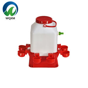 Abreuvoir à volaille en <span class=keywords><strong>plastique</strong></span> de grande capacité <span class=keywords><strong>10L</strong></span> avec bol à eau, nouveau modèle automatique et semi-automatique - Product Image 6