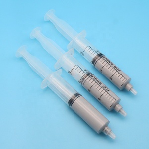 Fábrica de OEM Grey 3W 30g/4g/1g disipador de calor pasta térmica jeringa artic silver lubricante conductivo pasta térmica - Product Image 1