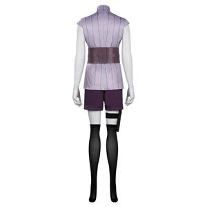 Costume Cosplay Anime High Winds Hinata <span class=keywords><strong>Shippuden</strong></span>, Completo Corto da Donna, Set Completo di Componenti per Abbigliamento - Product Image 4