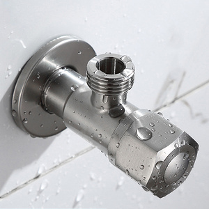Válvula de Ángulo de Acero Inoxidable 304 <span class=keywords><strong>Nanan</strong></span> de China, Grifo de Corte de Agua para Uso en Hoteles, Diseño Moderno, Estándar ANSI, Certificado ISO9001 - Product Image 5
