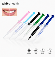 Gel blanchissant pour les dents sans peroxyde, dentifrice protecteur de gencives bleu, brillance instantanée, 16 recharges liquides Opalescence 10% UV