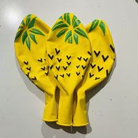Ballons ronds en latex épais de 36 pouces, colorés, à motifs de fraises et de pastèques, pour parcs, stands de rue et places publiques