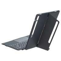 Casing Keyboard Magnetik Laudtec TPU+ABS+PU untuk Samsung Tab S7FE/A9+/S8plus 12.4 inci ODM OEM/Private Label