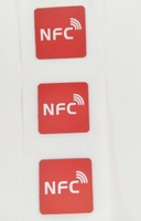 Étiquette NFC en papier imperméable personnalisable YIAN, 13,56 MHz, programmable, étiquette intelligente RFID, étiquette adhésive intelligente imprimée