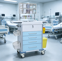 Chariot médical SET26, polyvalent, spécialisé dans le stockage, la classification et le déplacement des chariots médicaux